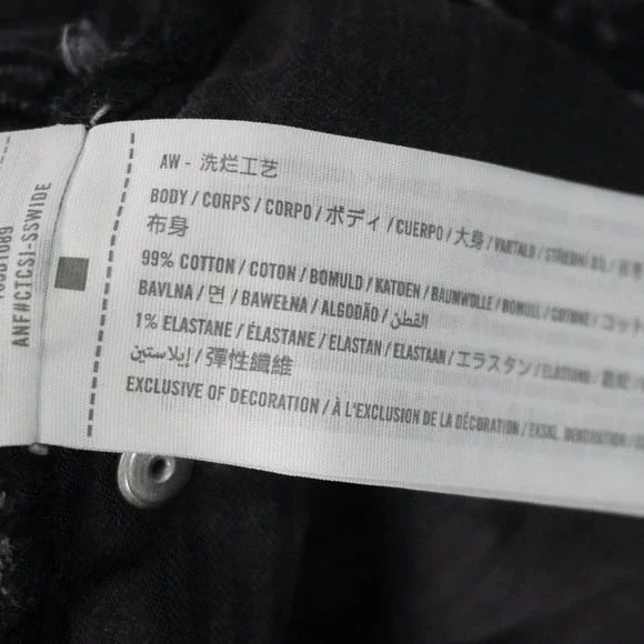 Abercrombie &‎ Fitch Jeans Womens 27 4L Tall  Ultra High Rise 90s Slim Straight - Picture 8 of 10